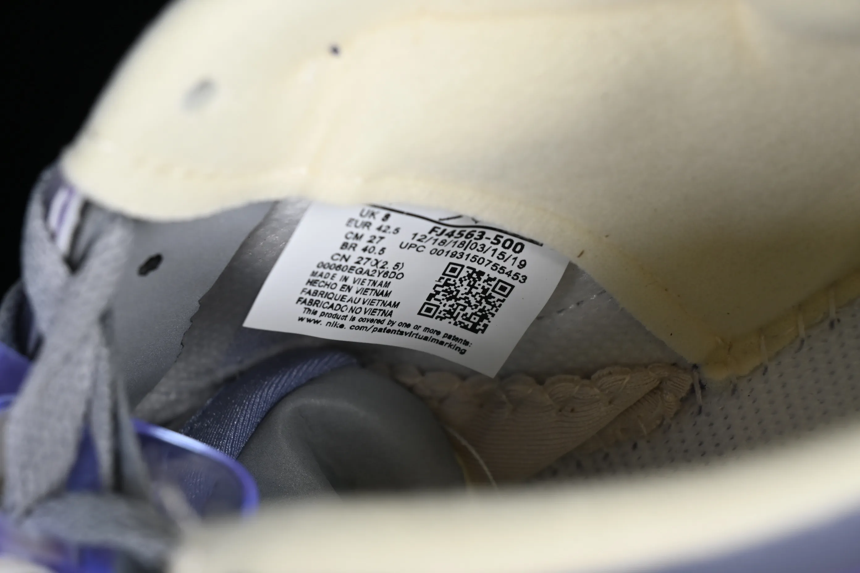 All categories Air Jordan Jordan series basketball shoes Air Jordan 5 G version Air Jordan 5 Low "Indigo Haze" AJ5 Joe 5 3M reflective indigo fog color low-top basketball shoes FJ4563-500